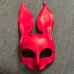 Leather Bunny Mask- Made in Italy 🇮🇹